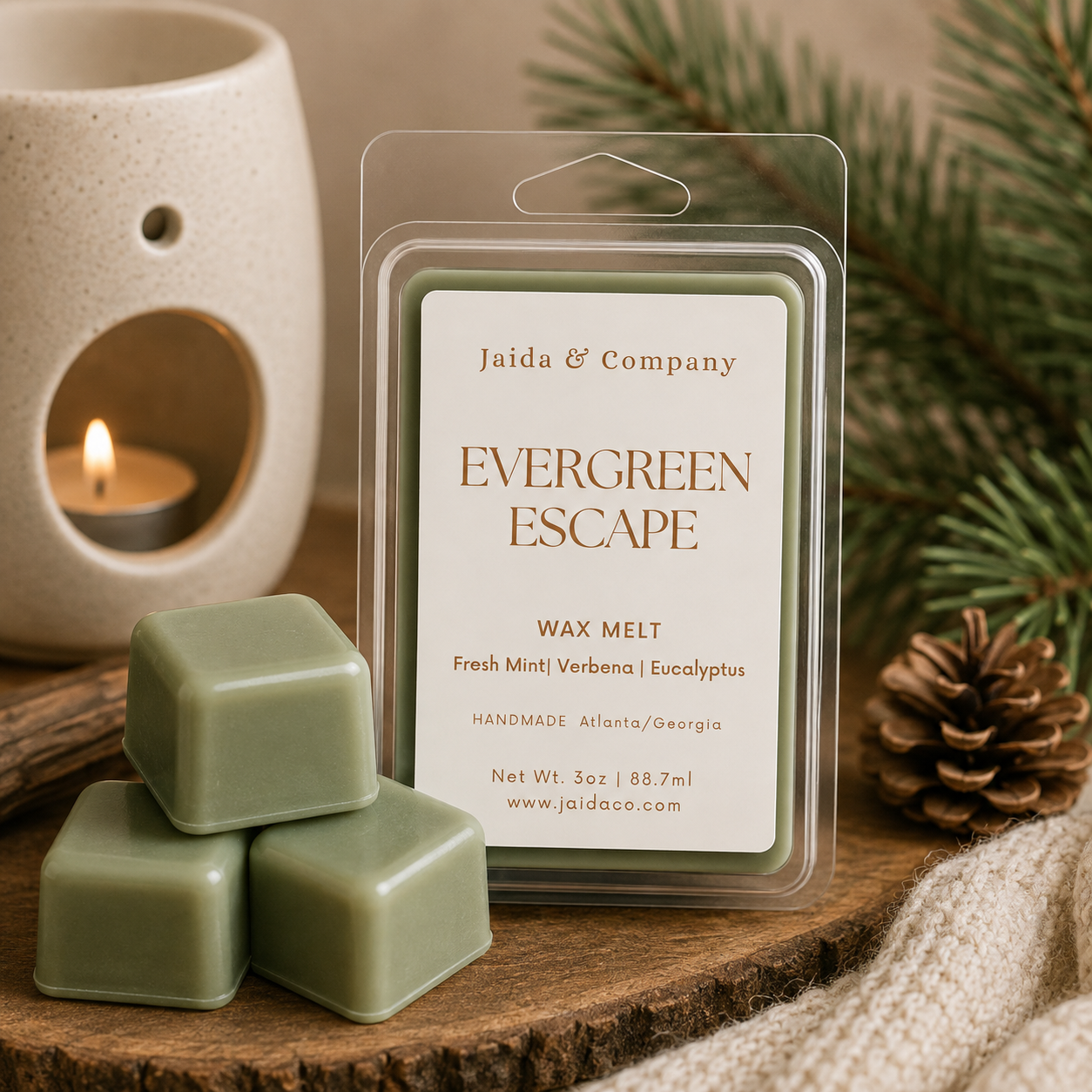 Evergreen Escape Wax Melt