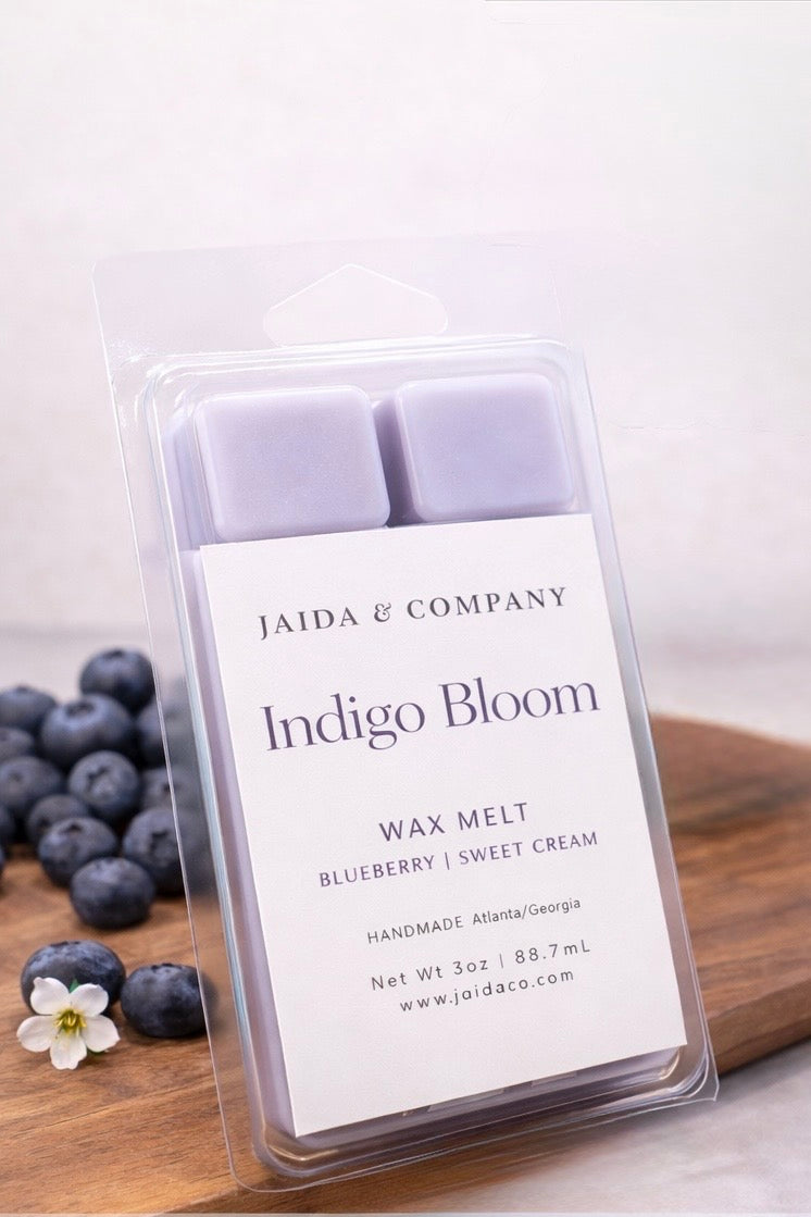 Indigo Bloom Wax Melt
