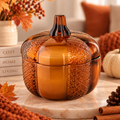 Cashmere Cedar limited Pumpkin Candle Jar