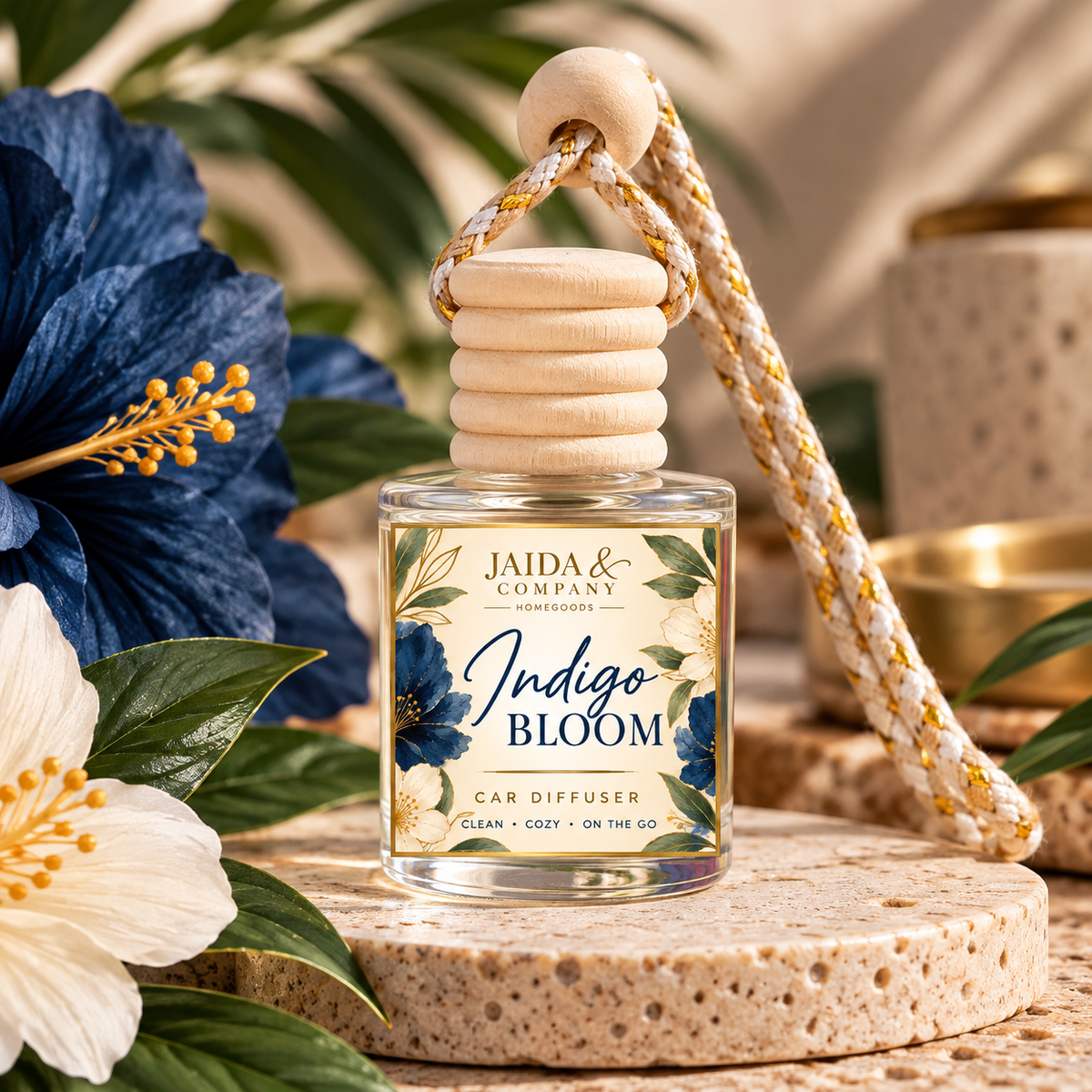 Indigo Bloom Car Diffuser