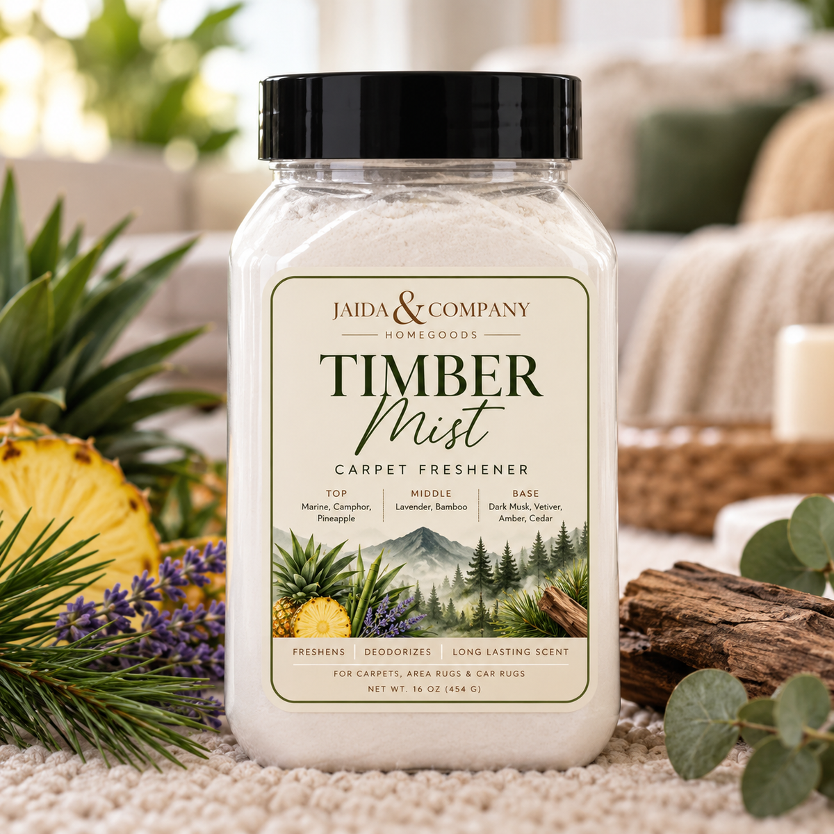 Timber Mist Carpet Freshener
