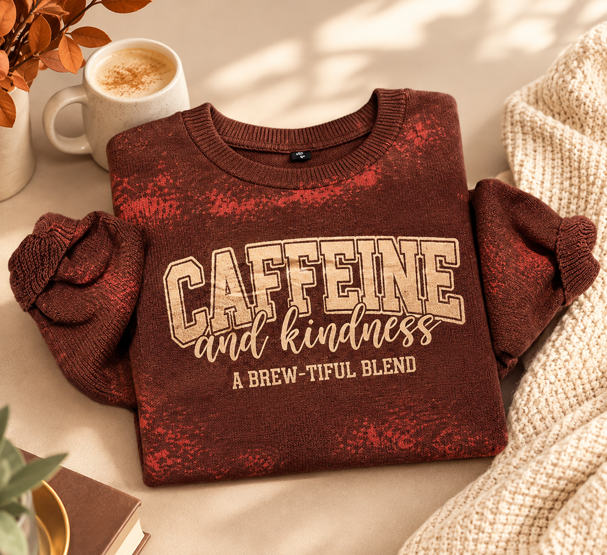 Caffeine and Kindness Sweatshirt