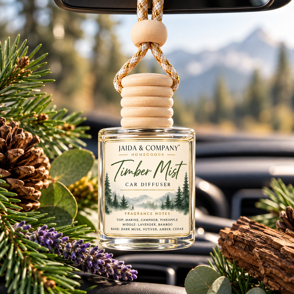 Timber Mist Car Diffuser