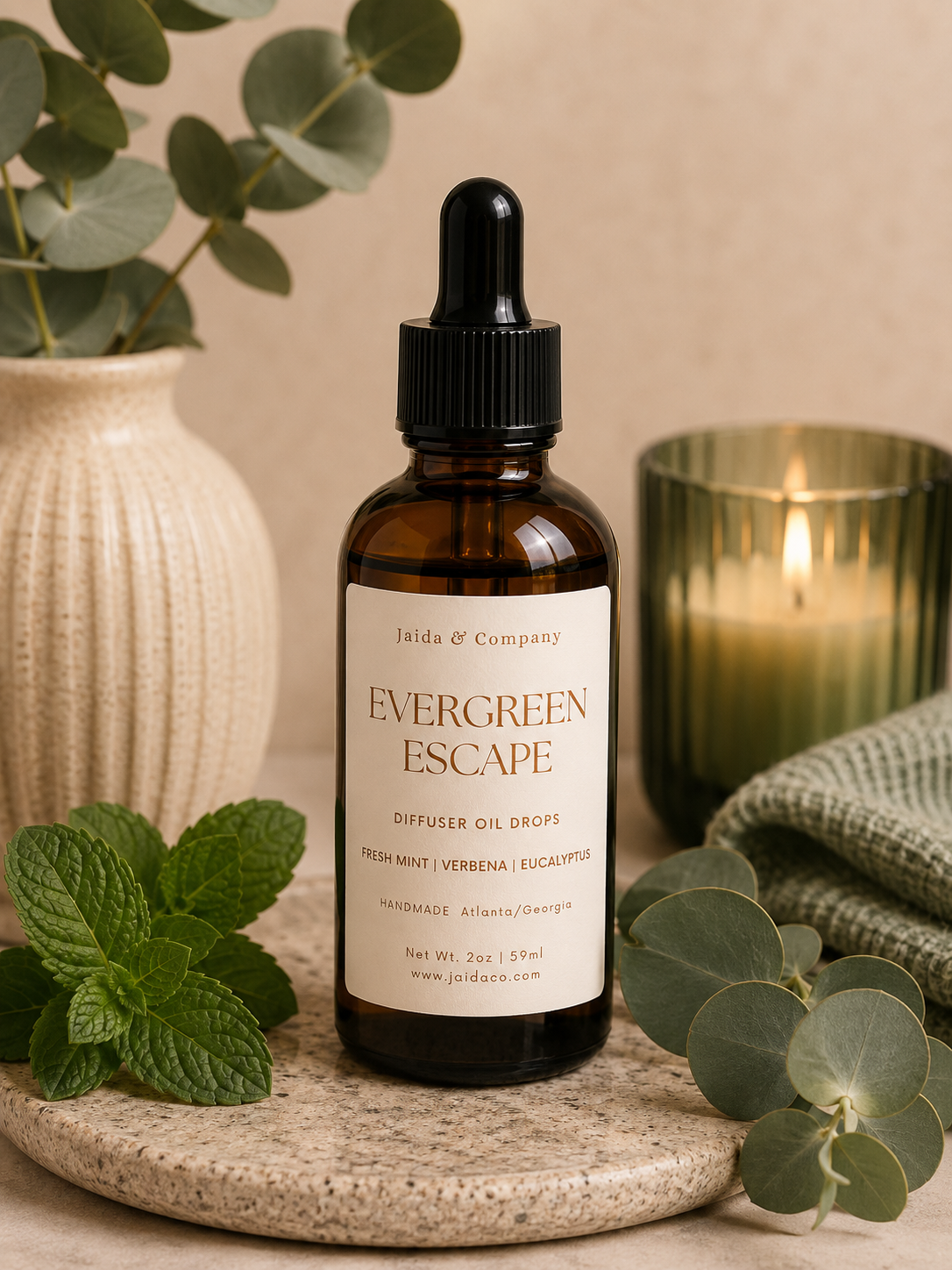Evergreen Escape Diffuser Drops