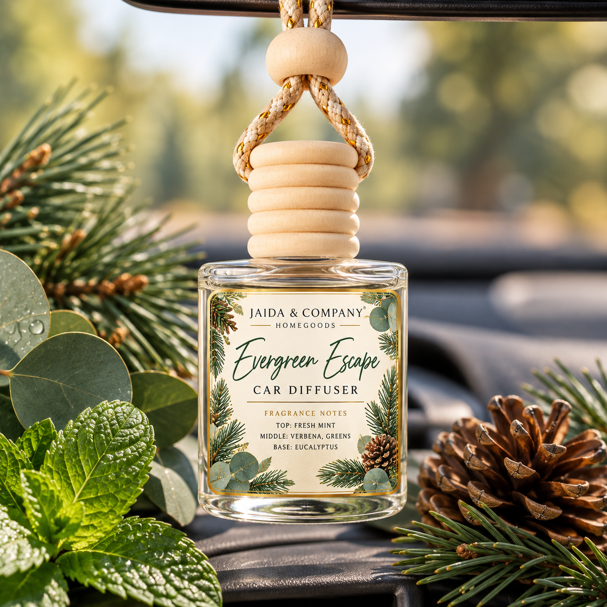 Evergreen Escape Car Diffuser