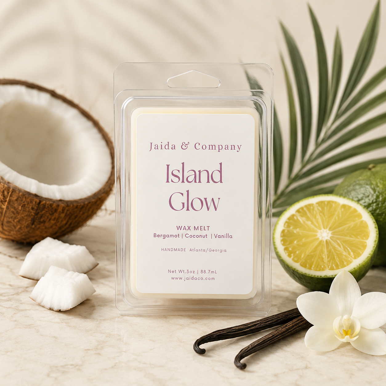 Island Glow Wax Melt