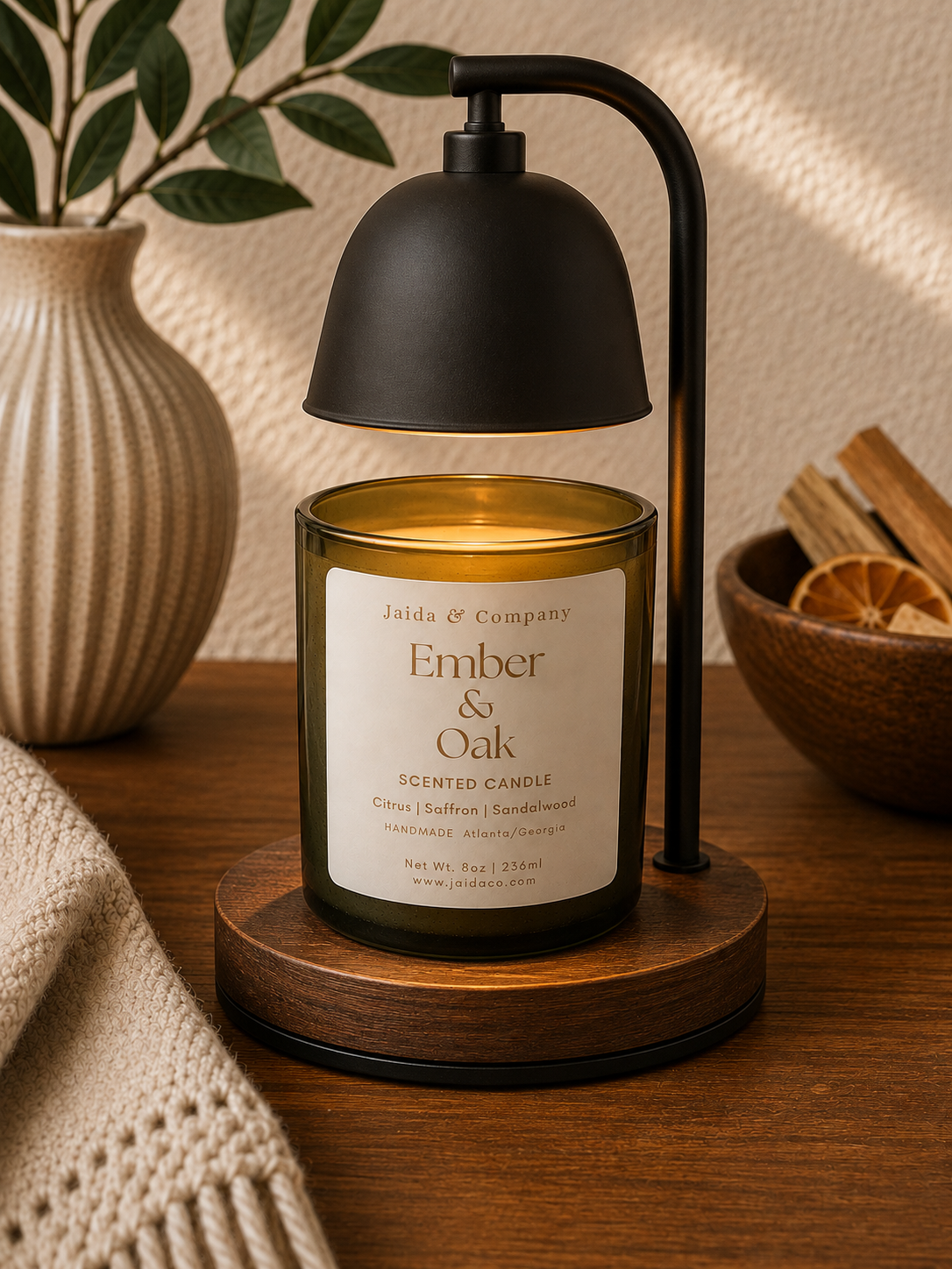 Ember & Oak Candle