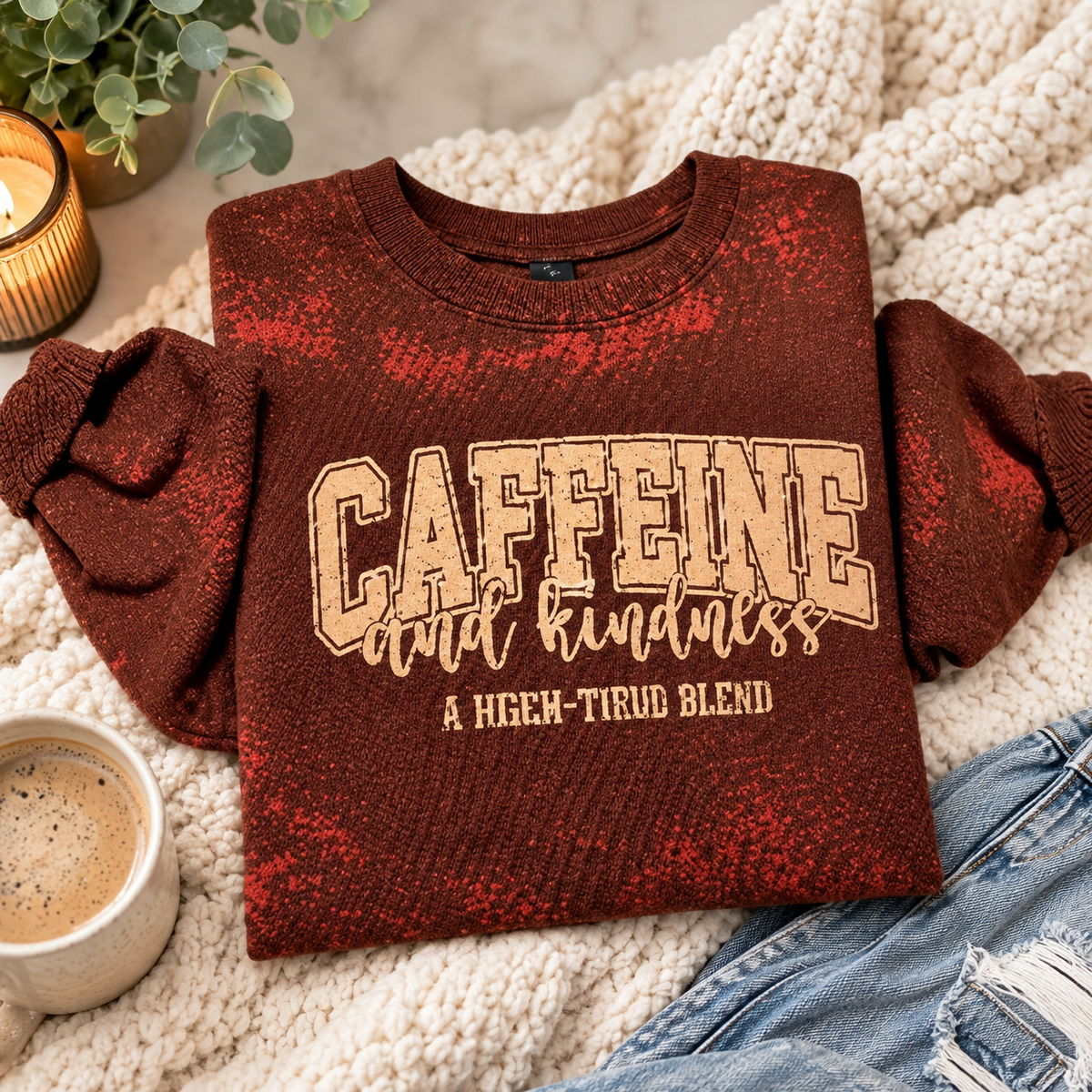Caffeine and Kindness Sweatshirt