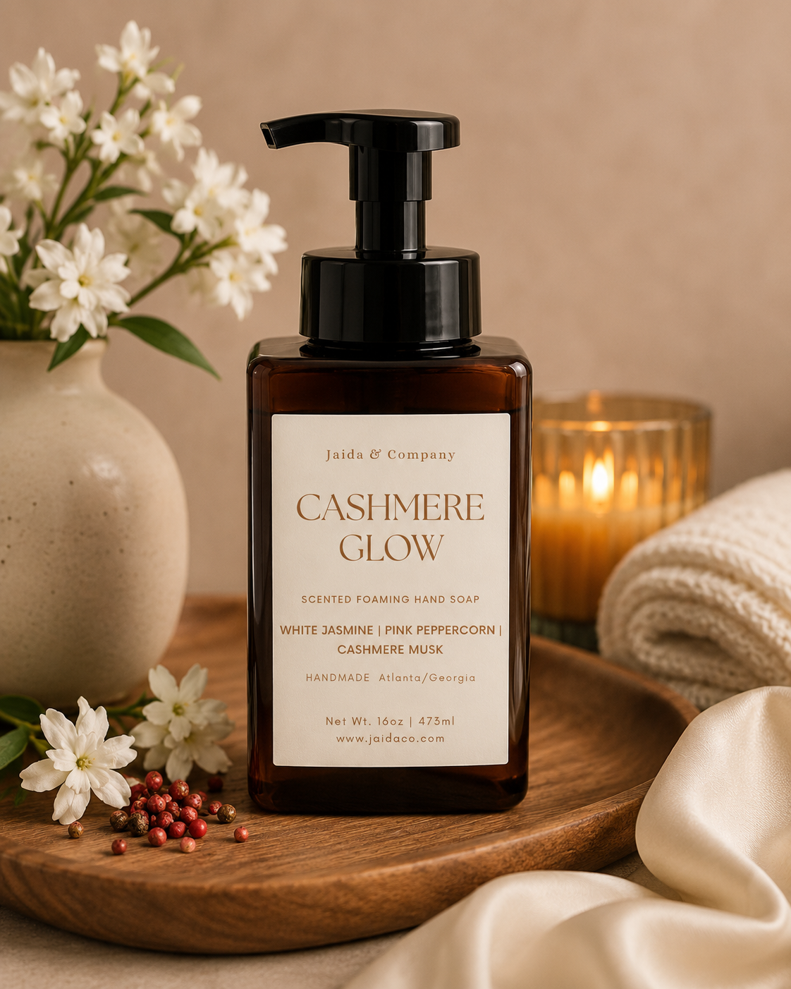 Cashmere Glow Foaming Hand Soap