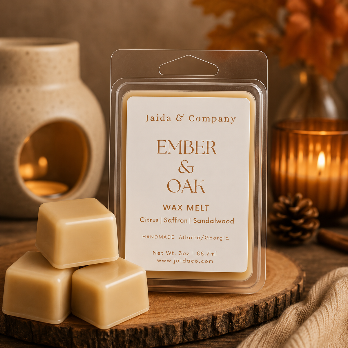 Ember & Oak Wax Melt