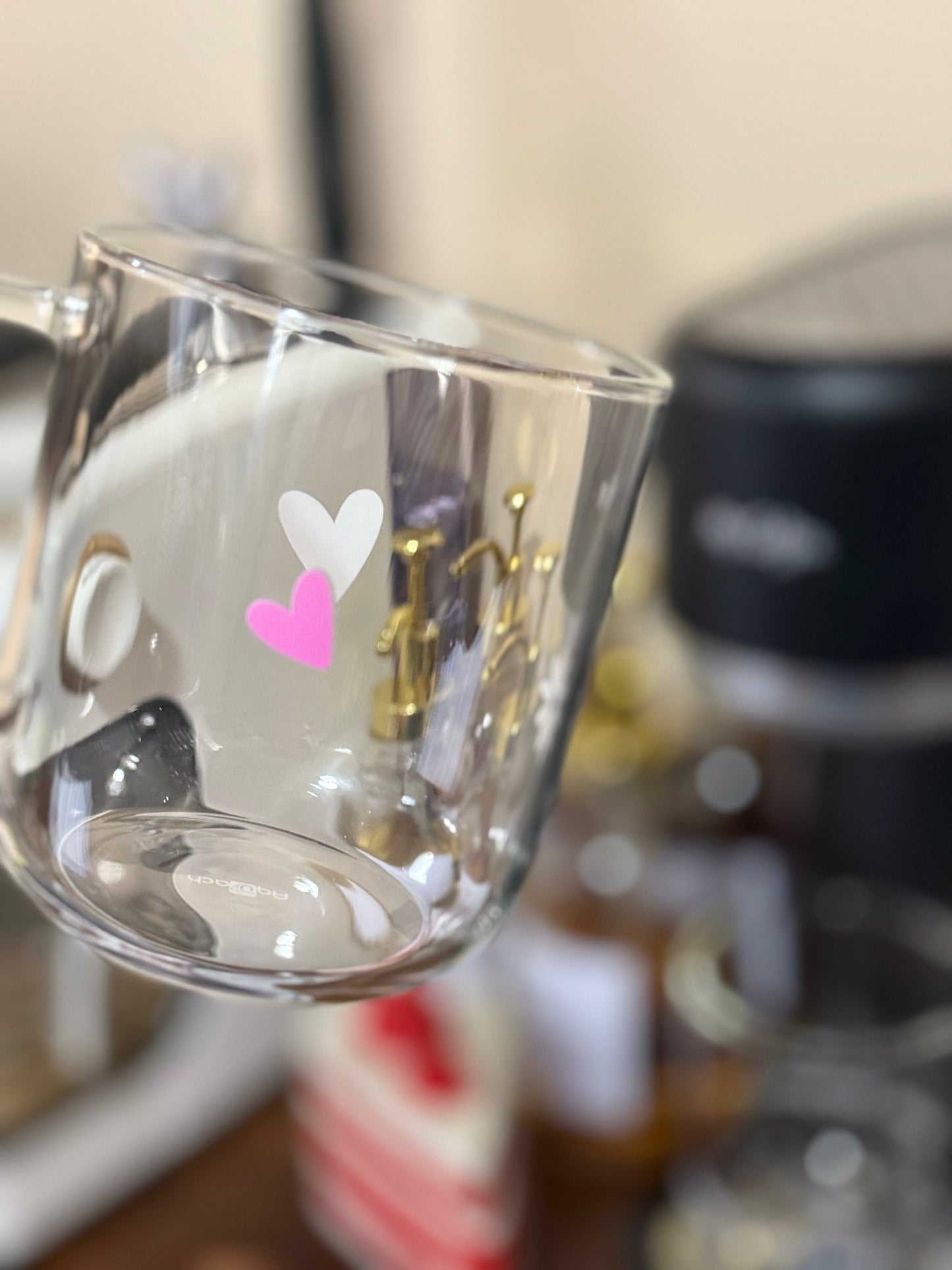 Self Love Pink Heart Mug