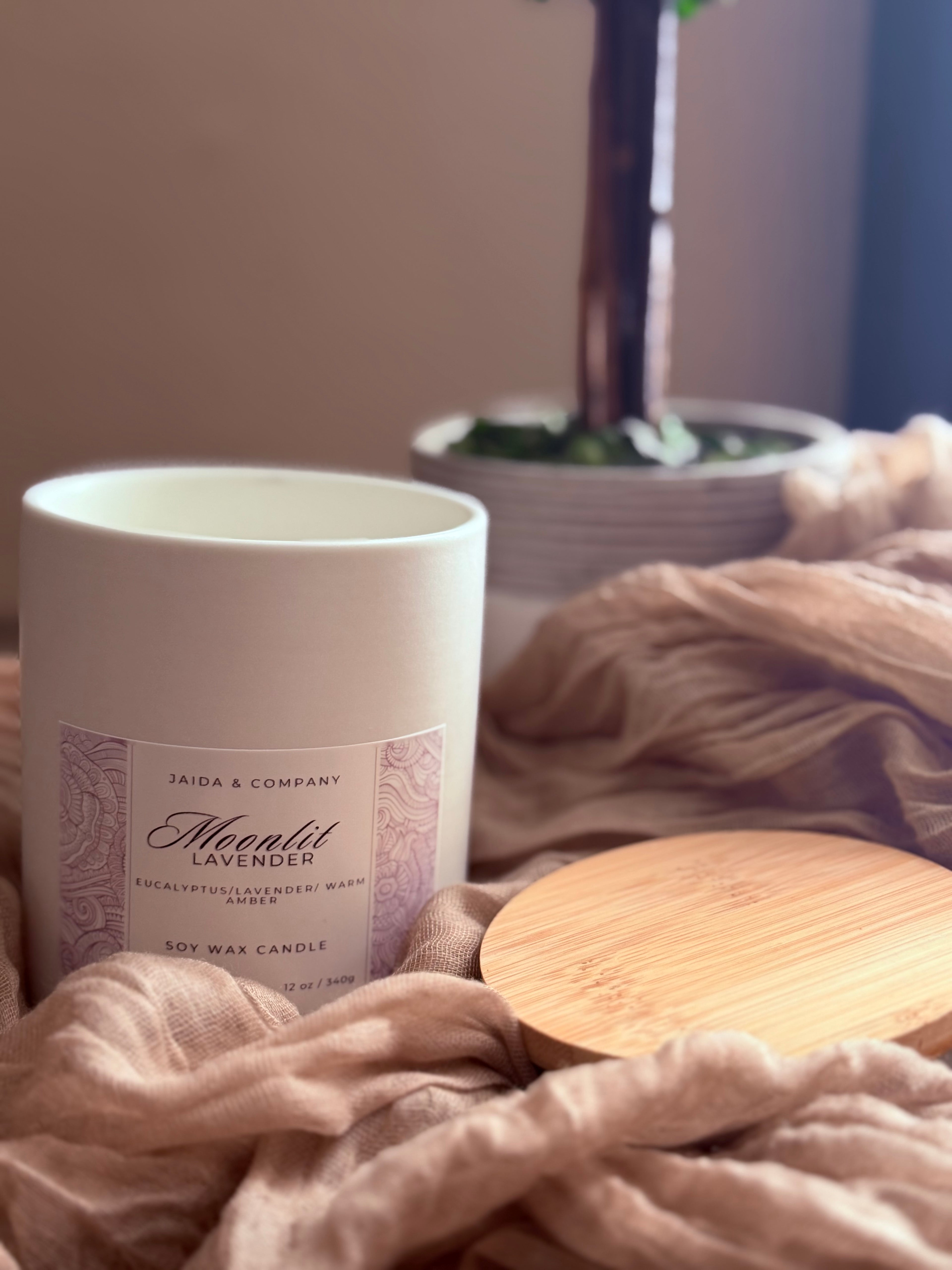 Moonlit Lavender Candle