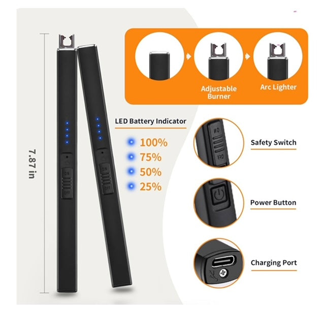 Rechargeable electric lighter