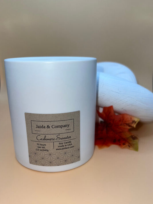 Cashmere Sweater candle