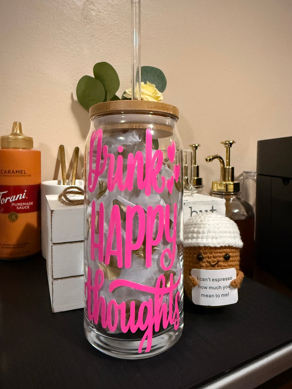 Drink Happy Thoughts – Color Changing