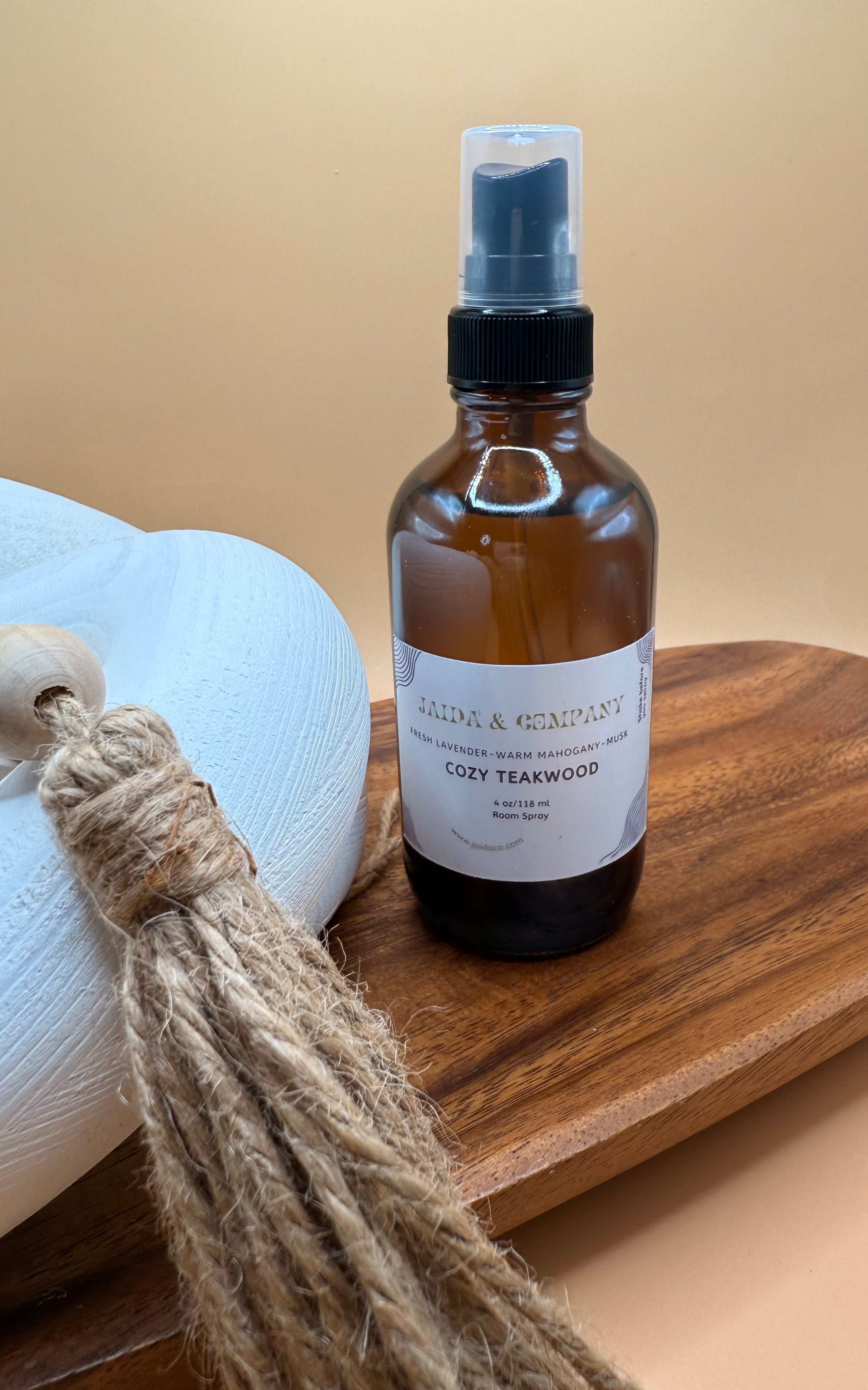 Cozy Teakwood Room Spray