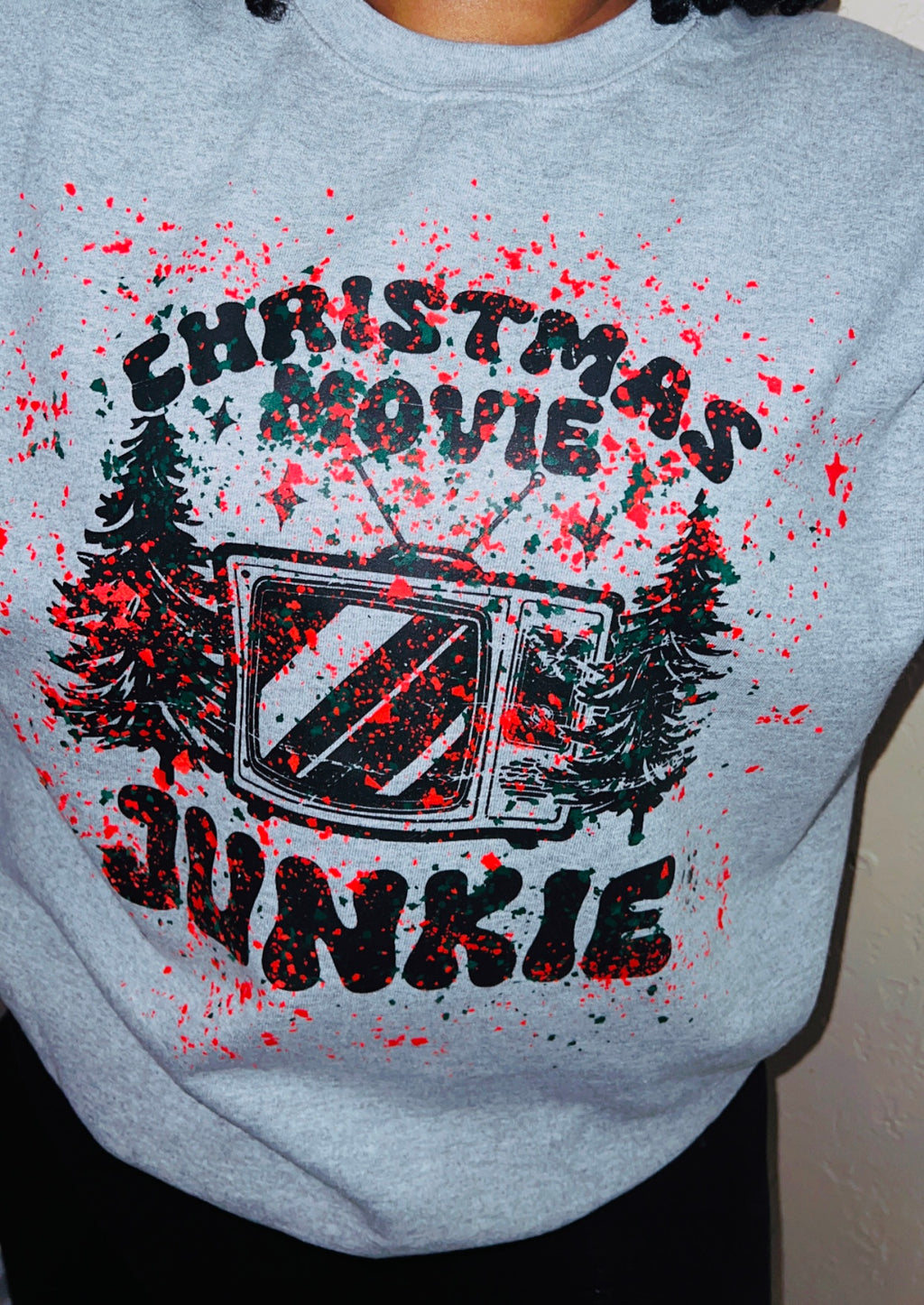 Christmas Movie Junkie sweatshirt
