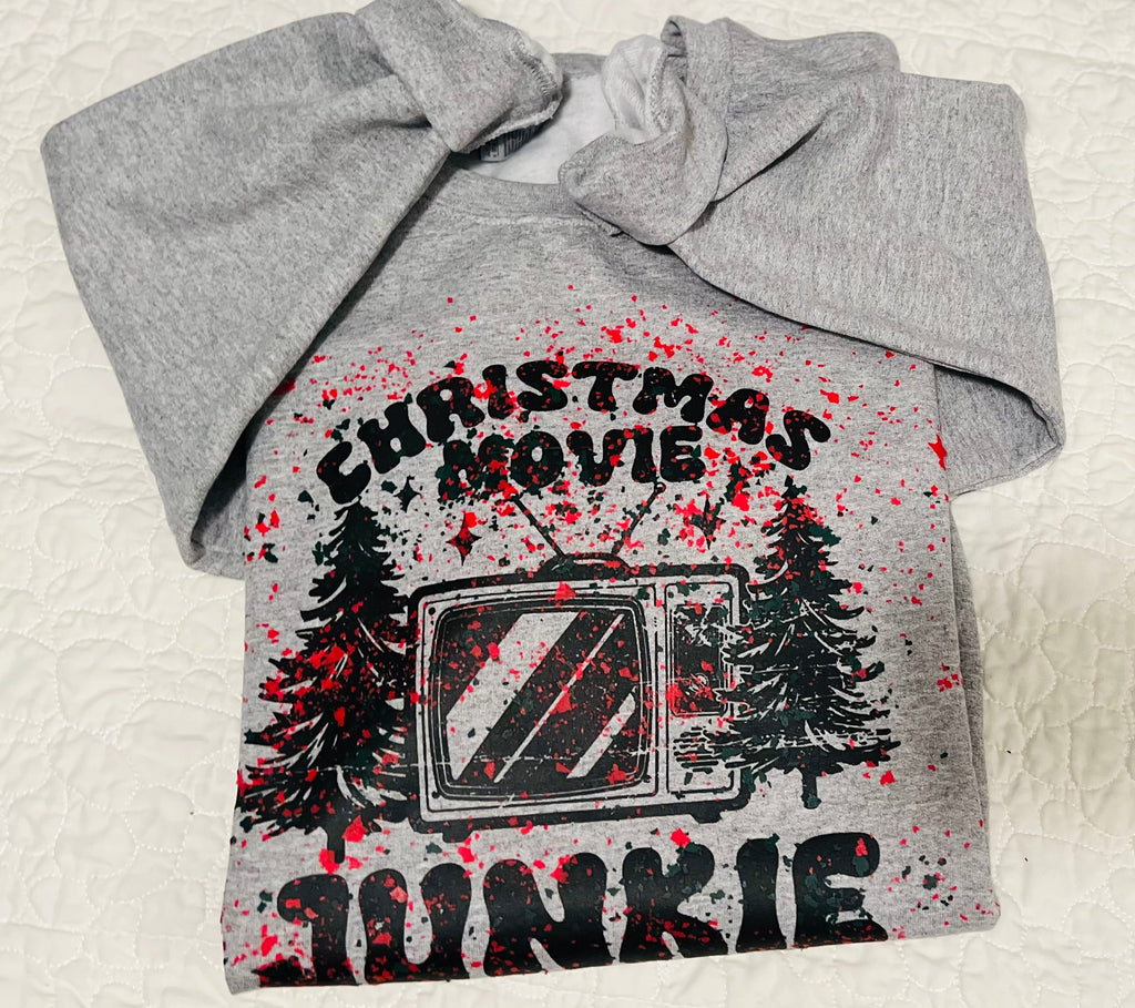 Christmas Movie Junkie sweatshirt