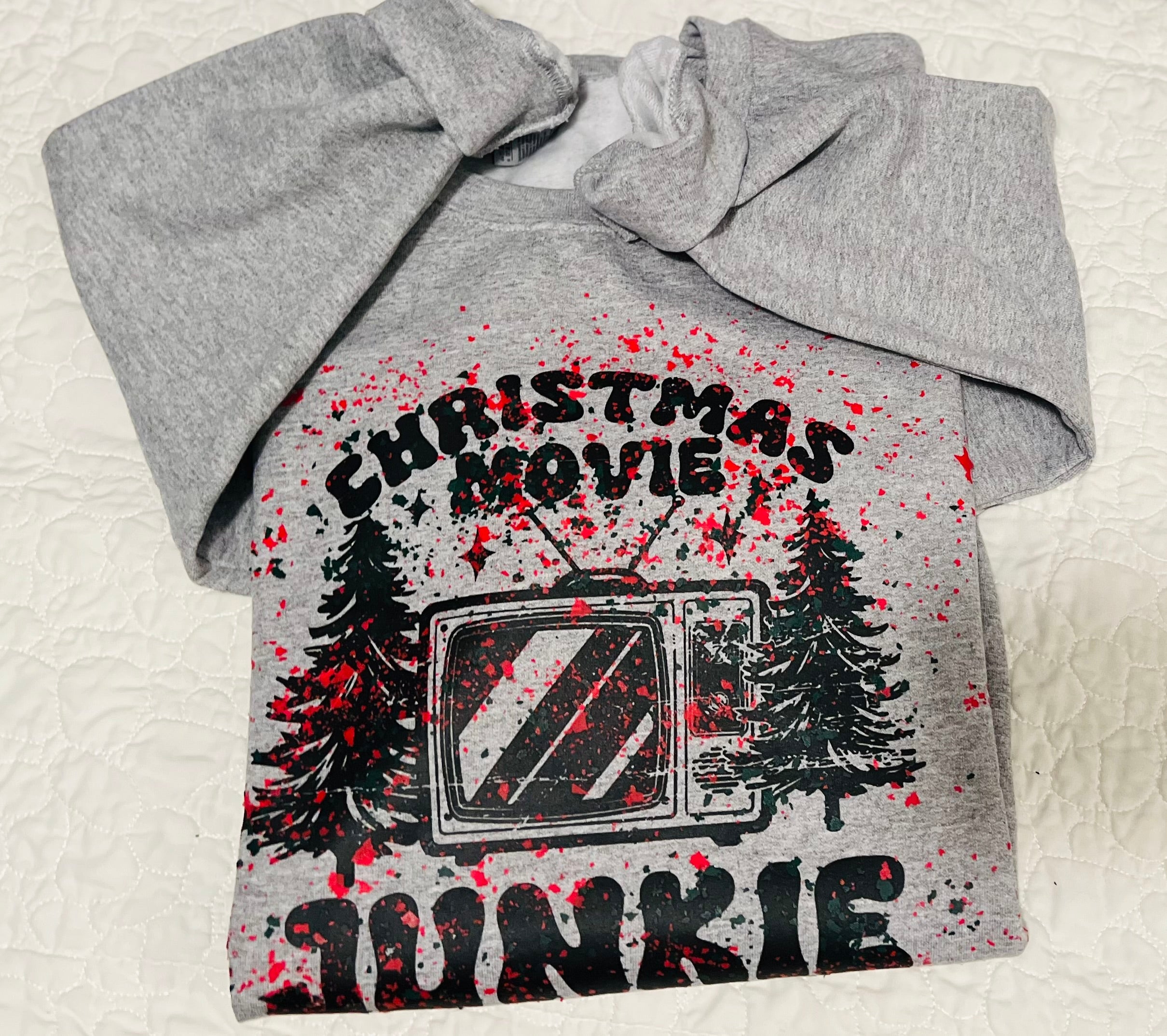 Christmas Movie Junkie sweatshirt