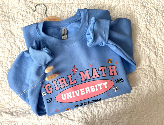 Girl Math Sweatshirt